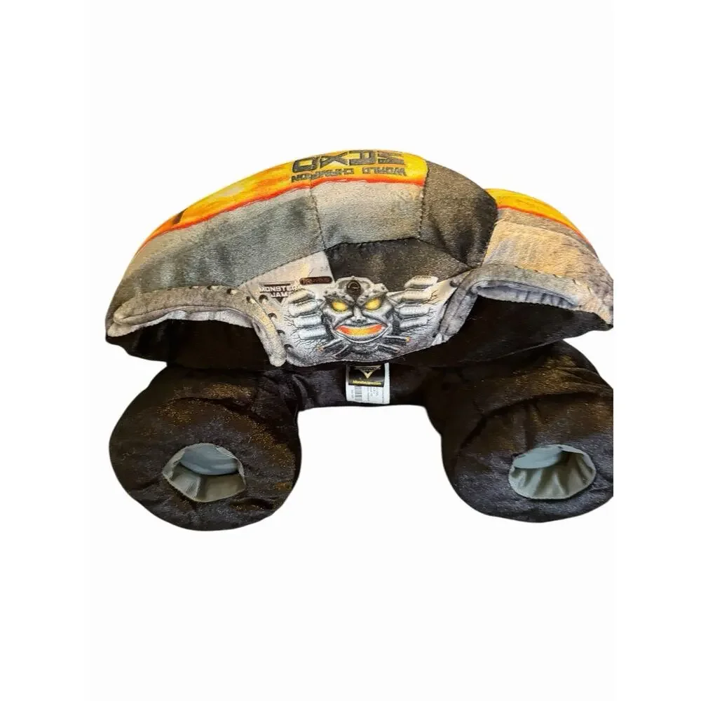 Monster Jam Max D Maximum Destruction Stuffed Plush Monster Truck‎ 12”